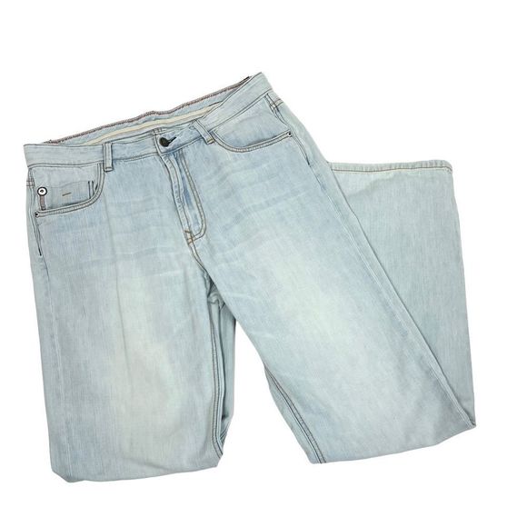 Tommy Bahama Men's W34 Blue Standard Fit Straight Denim Jeans 100% Cotton Blue - Picture 2 of 11